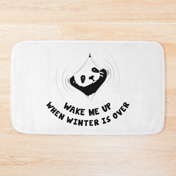 Item preview, Panda Wake Me Up When Winter Is Over A Small Shy Panda Hides Itself designed and sold by Paulina Vanlife.