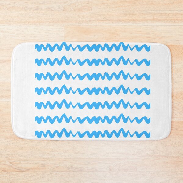 Item preview,  Blue random lines Design designed and sold by NineteenthHole.