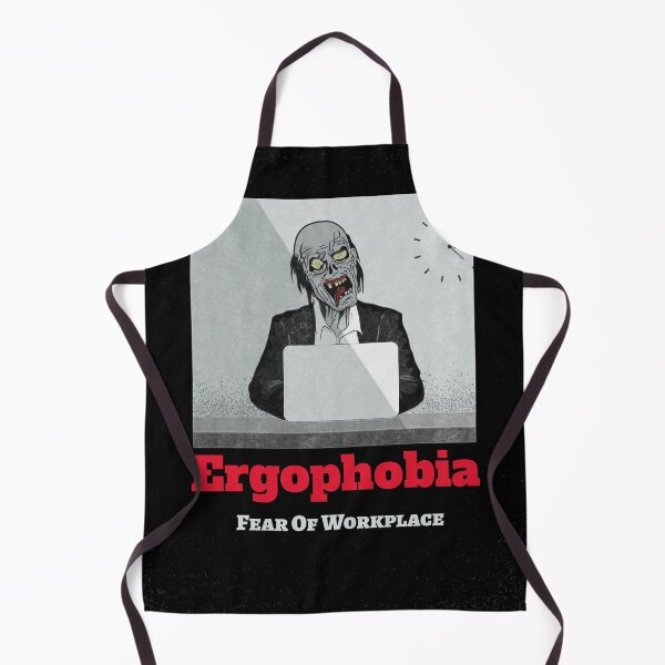 Item preview, Ergophobia - fear of workplace designed and sold by PhobiaStore.