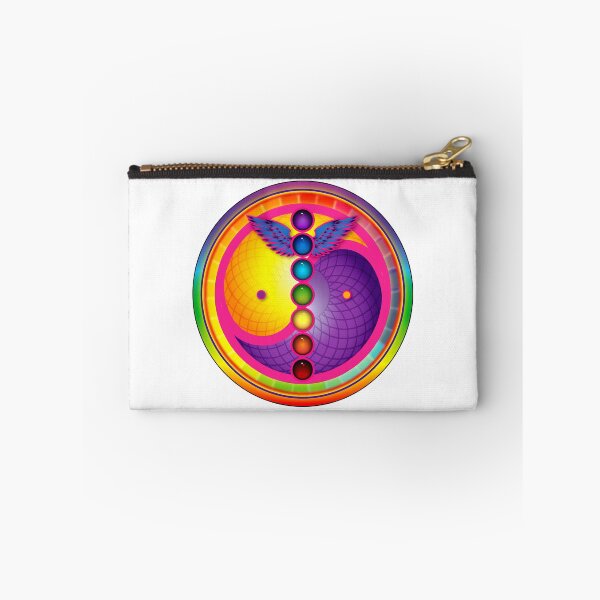 Item preview, Colorful Chakra Mandala Yin Yang designed and sold by D Bruce Stevens.