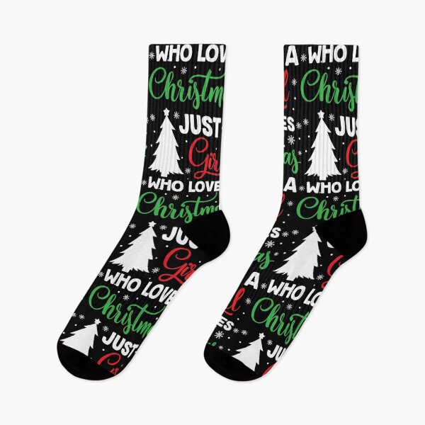 Item preview, Solo una chica que ama el regalo navideño designed and sold by haselshirt.
