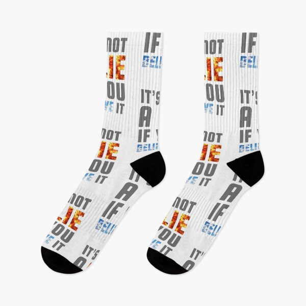 Item preview, It's not a Lie if you Believe it (Grey) - designed and sold by Printerially.