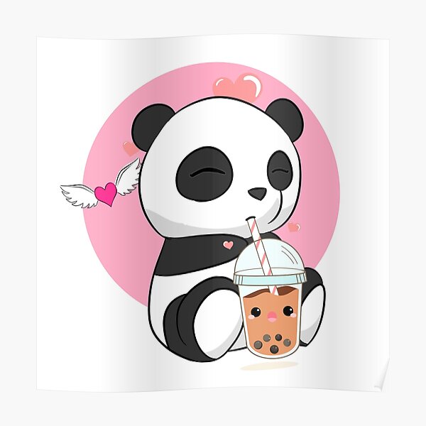 Cute Panda Wallpapers Posters Redbubble
