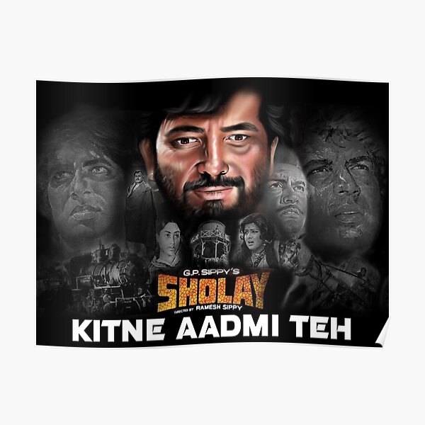 given the hindi movie sholay