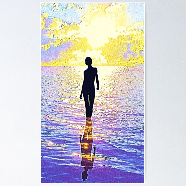 Item preview, A girl coming out from the water designed and sold by helenkaiy.
