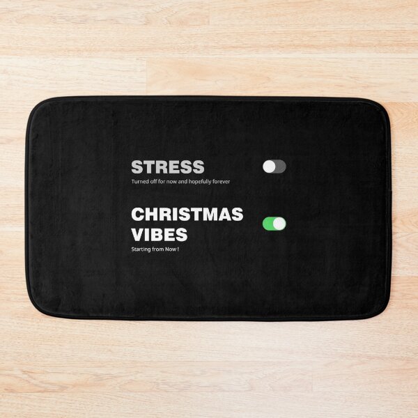 Item preview, Turn Off Stress, Turn On Christmas Vibe! designed and sold by Art-Tease.