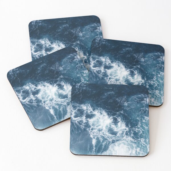 Item preview, Ariel view on ocean waves and foam designed and sold by nancyartwork.