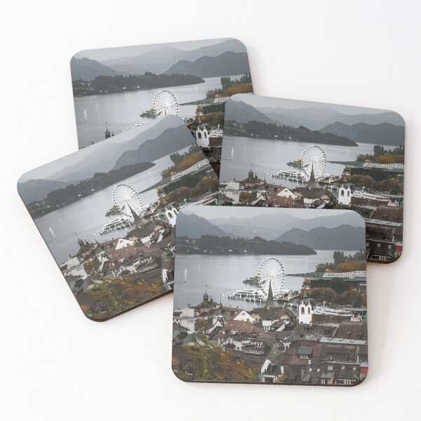 Item preview, Lucerne, Switzerland Travel Artwork designed and sold by Alo.