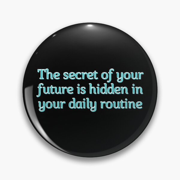 Item preview, Daily Routine Quote designed and sold by BCCOLLECTION.
