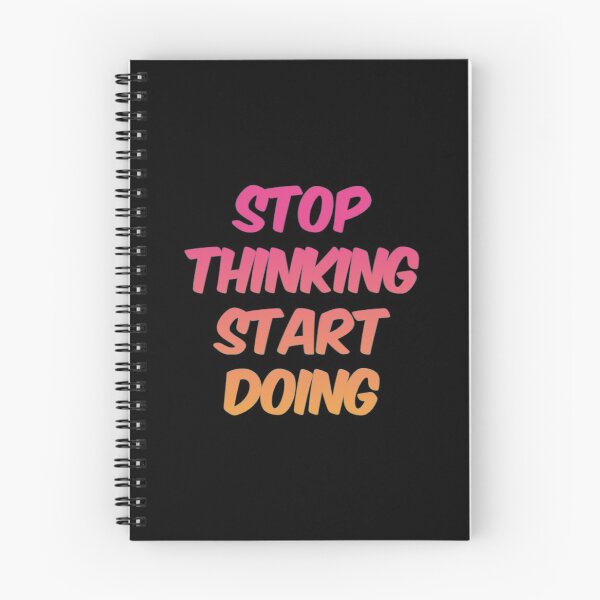 Item preview, Stop Thinking Start Doing designed and sold by Artistive.