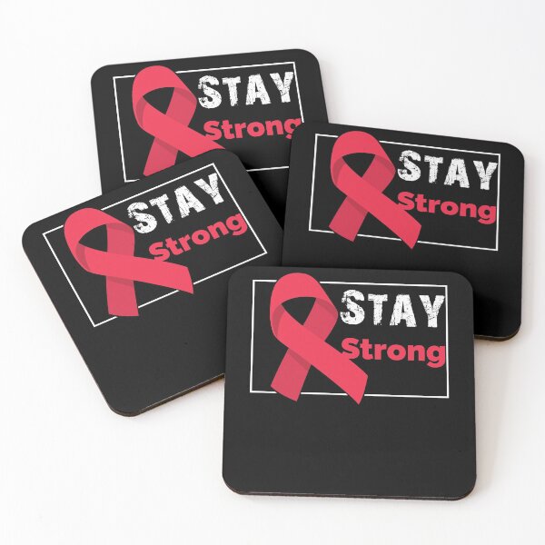 Item preview, Stay Strong Aids HIV Solidarity Red Ribbon designed and sold by blikonie.