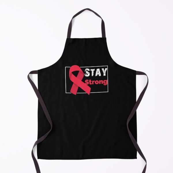 Item preview, Stay Strong Aids HIV Solidarity Red Ribbon designed and sold by blikonie.