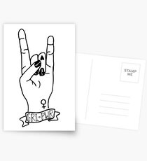 grl pwr Postcards