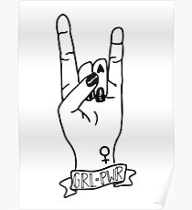 grl pwr Poster