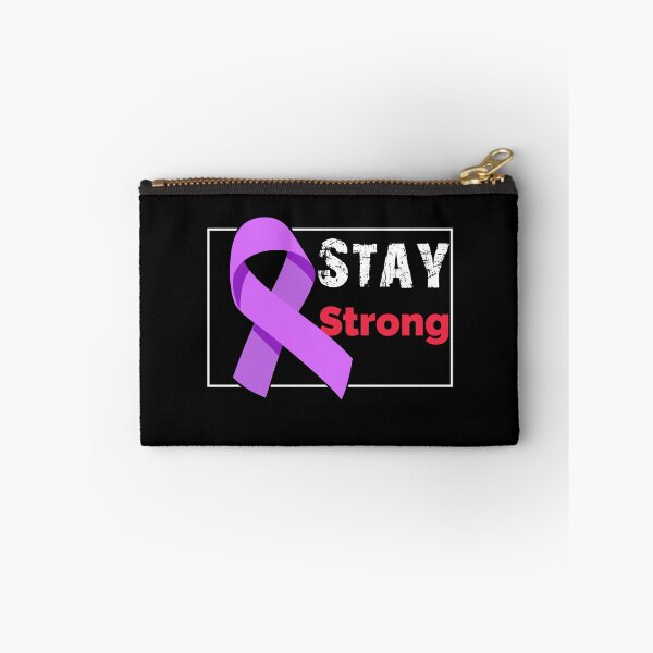Item preview, Stay Strong Purple Ribbon FCK Cancer Fighter Cancer designed and sold by blikonie.