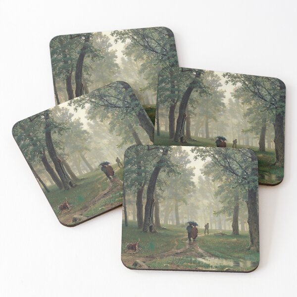 Item preview, Ivan Shishkin – Rain in the Oak Forest (1891) designed and sold by HistoryRestored.