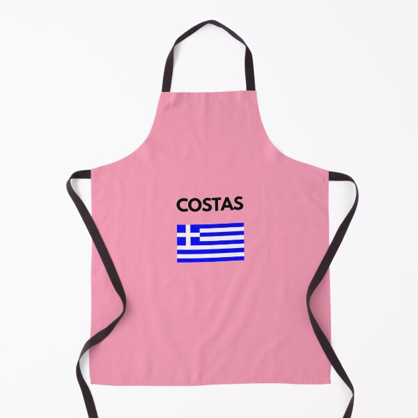 Item preview, Costas Greek Name with Greek Flag Design designed and sold by TheGreekGuy.
