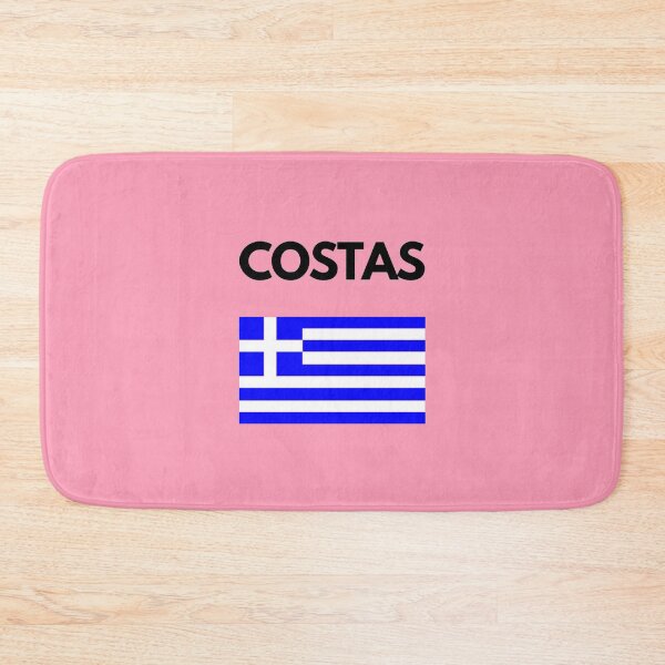 Item preview, Costas Greek Name with Greek Flag Design designed and sold by TheGreekGuy.
