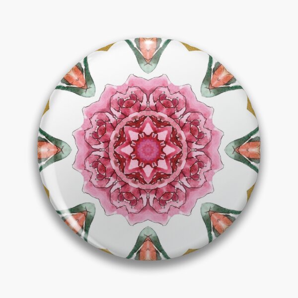 Item preview, Watercolor Floral Pattern Tile graphic  designed and sold by Openspace2020.