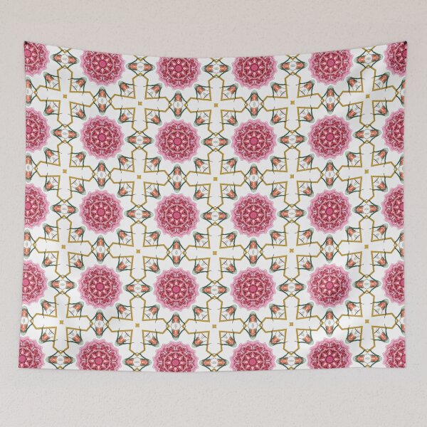 Item preview, Watercolor Floral Pattern Tile graphic  designed and sold by Openspace2020.