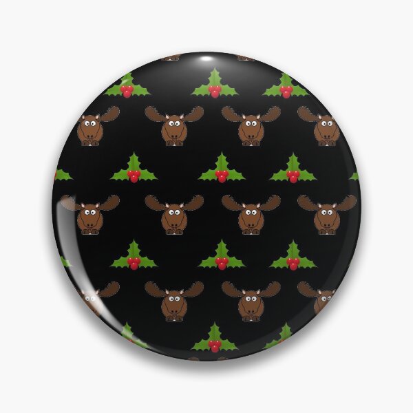 Item preview, Moose pattern designed and sold by VakyFASHION.