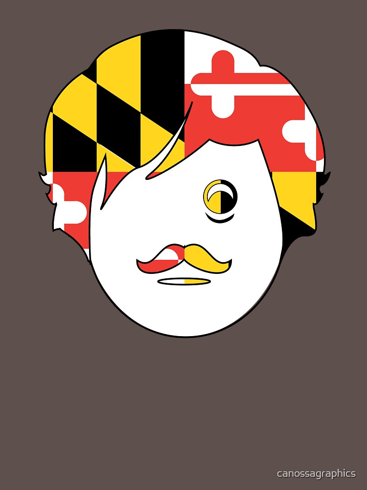 Maryland Flag Four Leaf Clover Essential T-Shirt by canossagraphics