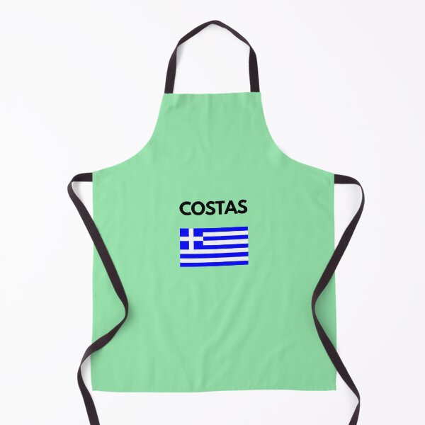 Item preview, Costas Greek Name with Greek Flag Design designed and sold by TheGreekGuy.