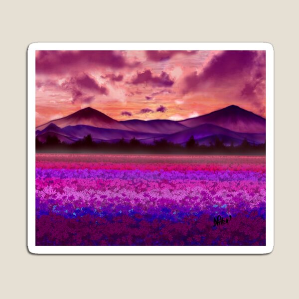 Item preview, Floral Field View designed and sold by Nattea.