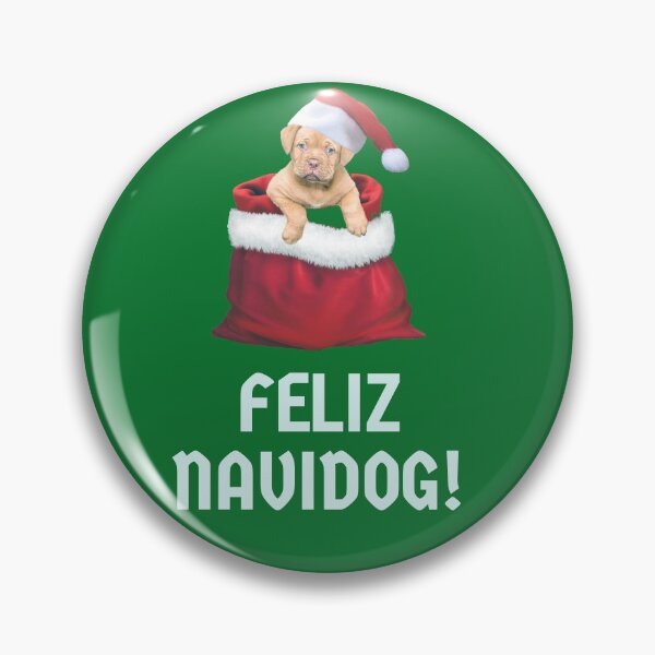Item preview, Feliz Navidog, Dog Santa, Feliz Navidad Dog Greetings designed and sold by efenem.