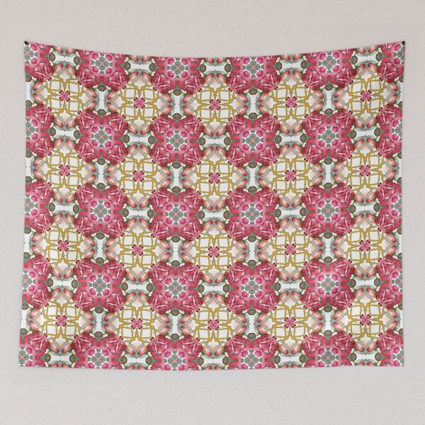 Item preview, Watercolor Floral Pattern Tile graphic  designed and sold by Openspace2020.