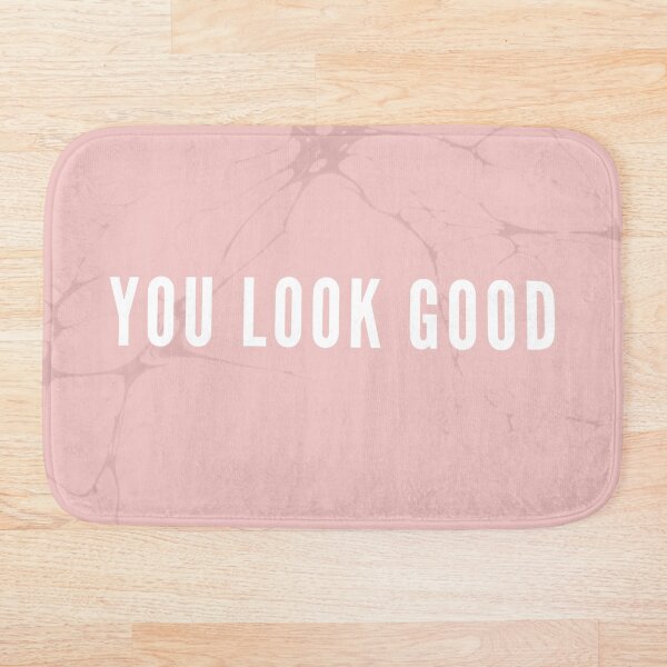 Item preview, YOU LOOK GOOD pastel marble designed and sold by TamaraSeagrams.