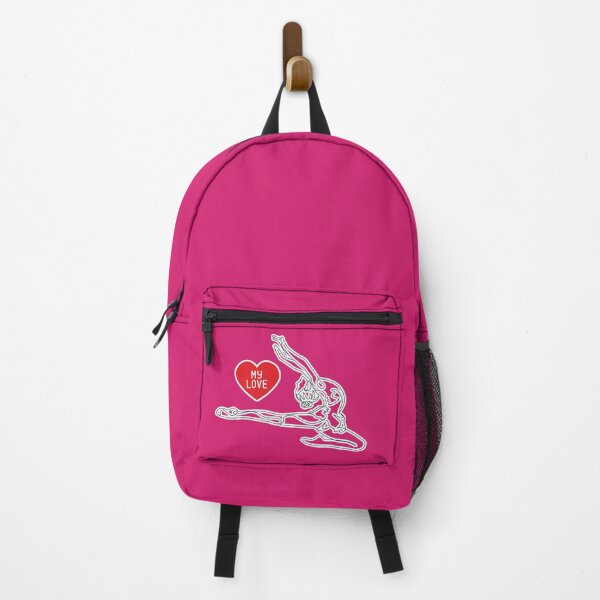Item preview, My love rhythmic gymnastics in the heart lineart designed and sold by Elena Elena.