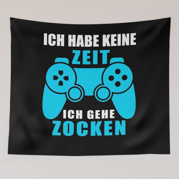 Artikelvorschau, keine Zeit ich gehe Zocken Lustig Gamer Spruch Gaming Zocker entworfen und verkauft von aubb7.