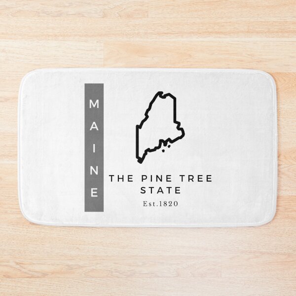 Item preview, Minimalist US State Design - Maine designed and sold by Gabriella Flores.