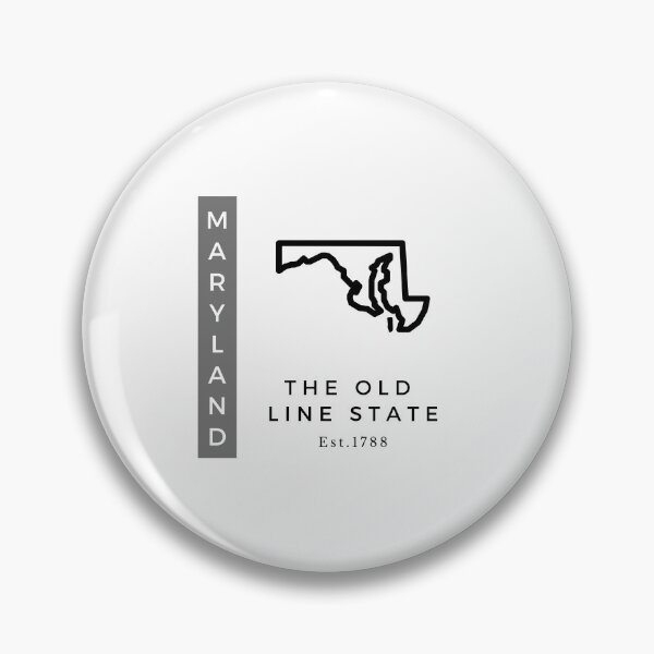 Item preview, Minimalist US State Design - Maryland designed and sold by Gabriella Flores.
