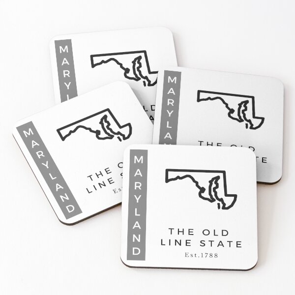Item preview, Minimalist US State Design - Maryland designed and sold by Gabriella Flores.