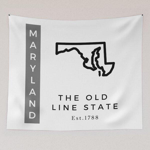 Item preview, Minimalist US State Design - Maryland designed and sold by Gabriella Flores.