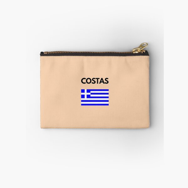 Item preview, Costas Greek Name with Greek Flag Design designed and sold by TheGreekGuy.