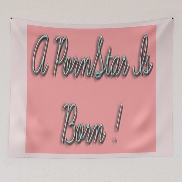 Item preview, A PORNSTAR IS BORN ! designed and sold by Irena Vovk Rothschild's ONLINE SHOP.