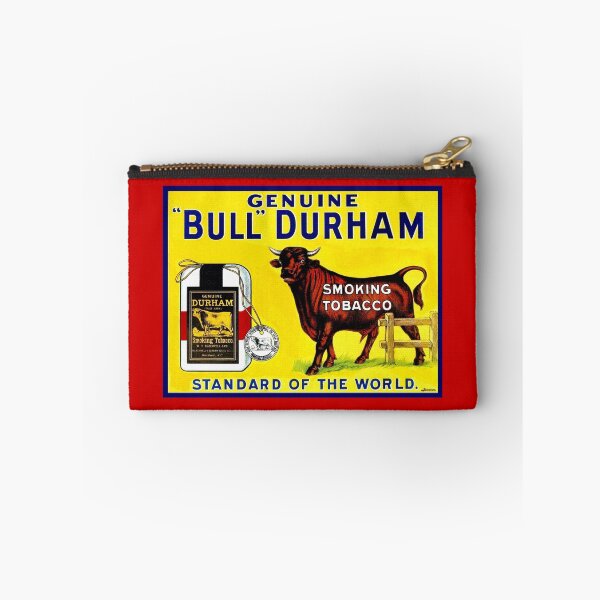 Item preview, Vintage 1890s Bull Durham tobacco ad designed and sold by aapshop.