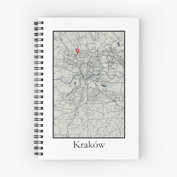 Item preview, Krakow map #2 designed and sold by Jenot.