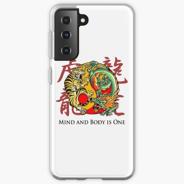 Mind and Body is One - Tiger and Dragon Samsung Galaxy Soft Case