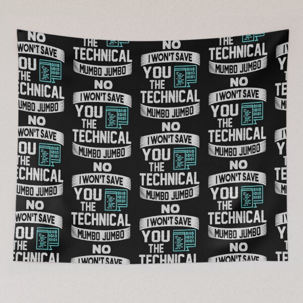 Item preview, MUMBO JUMBO - NO I WONT SAVE YOU THE TECHNICAL designed and sold by Giulio Caputi.