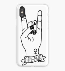 grl pwr iPhone Case