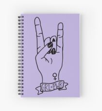 grl pwr Spiral Notebook