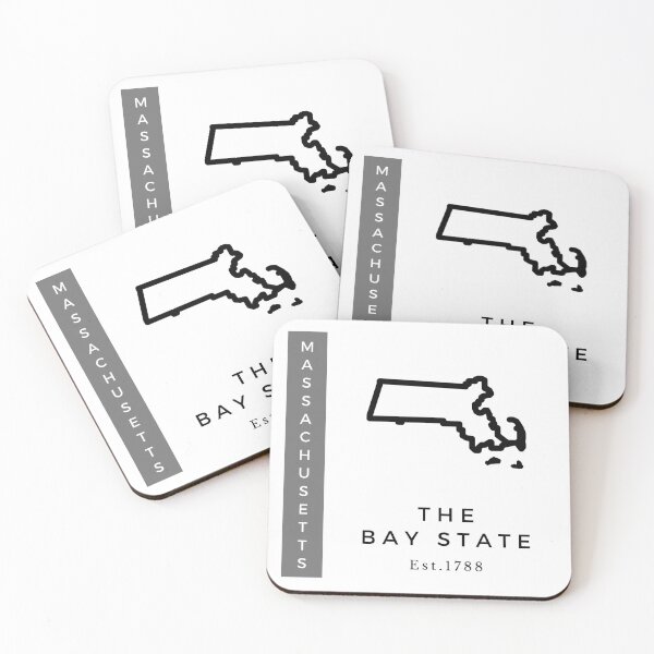 Item preview, Minimalist US State Design - Massachusetts designed and sold by Gabriella Flores.