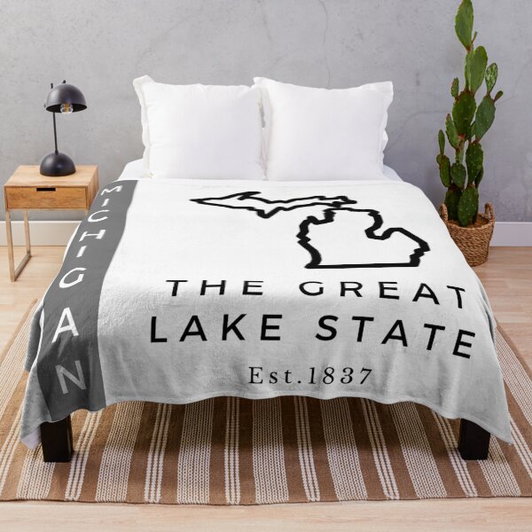Item preview, Minimalist US State Design - Michigan designed and sold by Gabriella Flores.