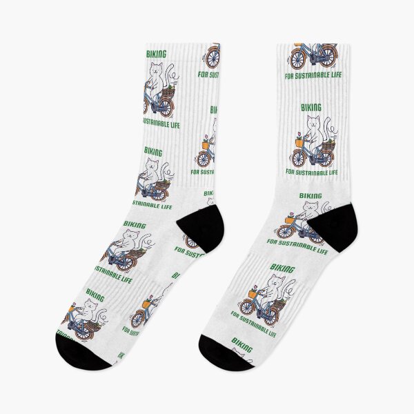 Item preview, Biking for sustainable life designed and sold by Happy-PrintZ.