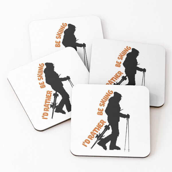 Item preview, I'd rather be skiing funny ski designed and sold by ds-4.