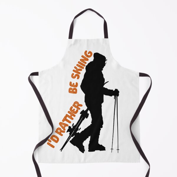 Item preview, I'd rather be skiing funny ski designed and sold by ds-4.